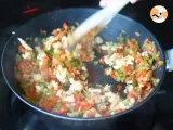 Quesadillas chicken and avocado - Preparation step 2
