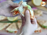 Quesadillas chicken and avocado - Preparation step 7