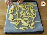 Baked fries - 3 ingredients - Preparation step 3
