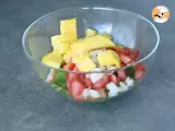 Cod Ceviche with mango - Preparation step 3