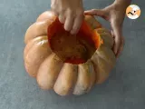 Pumpkin with shrimps - The Brazilian Camarão na moranga - Preparation step 3