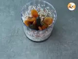Apricot, tea and almonds energy balls - Preparation step 2