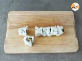 Smoked salmon and avocado sushi rolls - maki sushi - Preparation step 13