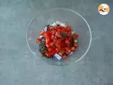 Vegetarian tacos with lentil salad - Preparation step 3