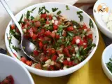 Vegetarian tacos with lentil salad - Preparation step 5