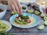 Vegetarian tacos with lentil salad - Preparation step 6