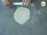 Homemade wheat tortillas - Preparation step 2