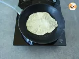 Homemade wheat tortillas - Preparation step 3