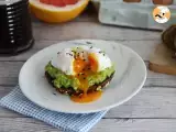 Avocado toast with poached egg - Preparation step 4