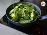 Creamed spinach with eggs - Preparation step 1