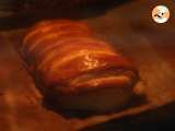 Chocolate braided puff pastry - Preparation step 3