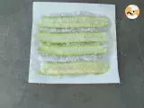 Zucchini lasagna filled with spinach - gluten free - Preparation step 2