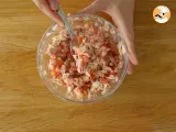 Tuna and tomato samosas - Preparation step 1