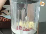 Vanilla and strawberry milkshake - Preparation step 2
