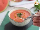 Watermelon and tomato fresh soup - Preparation step 3