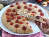 Focaccia with cherry tomatoes - Preparation step 6
