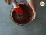 Vanilla and chocolate layer cake - Preparation step 3