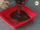 Vanilla and chocolate layer cake - Preparation step 4
