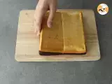 Vanilla and chocolate layer cake - Preparation step 6