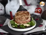 Halloween monster burger - Preparation step 5