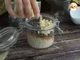 Rice pudding jar with chocolate - Preparation step 1