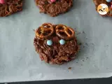 Crunchy chocolate and cereals reindeers - christmas snack - Preparation step 4