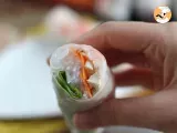 Spring rolls - shrimps and chicken - Preparation step 7
