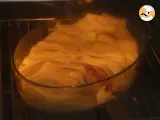 Potato, pancetta and cheese gratin - Preparation step 5