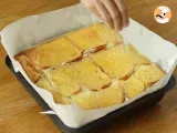 French toast cheesecake bars - Preparation step 7