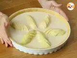 Apple and almond pie - Tarte Normande - Preparation step 8