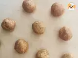 Peanut butter cookies - 4 ingredients - no added sugars - Preparation step 3