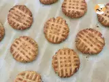 Peanut butter cookies - 4 ingredients - no added sugars - Preparation step 5