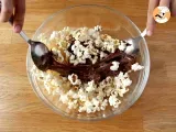 Chocolate and marshmallow popcorns - Preparation step 5