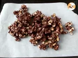Chocolate and marshmallow popcorns - Preparation step 6