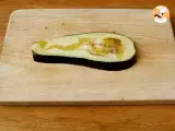 Eggplant rollatini parmigiana style - Preparation step 1