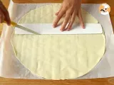 Mini croissants cereals - Preparation step 1