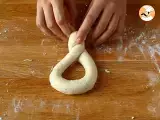 Rosemary and mozzarella pretzels - Preparation step 5