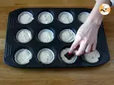 Muffins with chocolate core - Vegan and gluten free - Preparation step 3