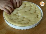 French sugar pie - Preparation step 6