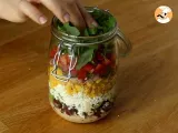 Salad jar Mexican style - Preparation step 4