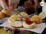 Classic scones with lemon zests - Preparation step 8