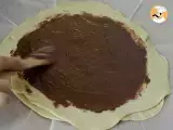 Snowflake brioche with Nutella - Preparation step 7