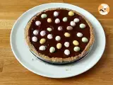 Easter tart, chocolate and caramel - Preparation step 5