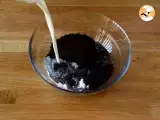 Oreo cake with 3 ingredients only and ready in 6 minutes in microwave! - Preparation step 2