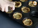 Cookie cups stuffed with chocolate ganache carrot pot style - Preparation step 4
