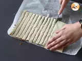 Easy speculaas cookies with puff pastry - Preparation step 2