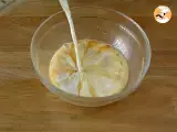 French crepe batter with Pastis - Preparation step 1