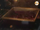 Chocolate raspberry brownies - Preparation step 5