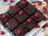 Chocolate raspberry brownies - Preparation step 6