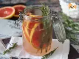Grapefruit and rosemary flavored water: the detox drink without added sugar - Preparation step 4